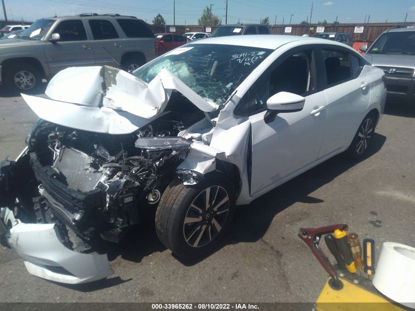 2021 NISSAN VERSA SV VIN: 3N1CN8EV6ML889013