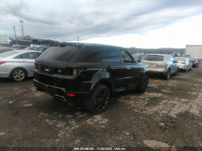 2021 LAND ROVER RANGE ROVER SPORT HSE SILVER EDITION VIN: SALWR2SU3MA756832