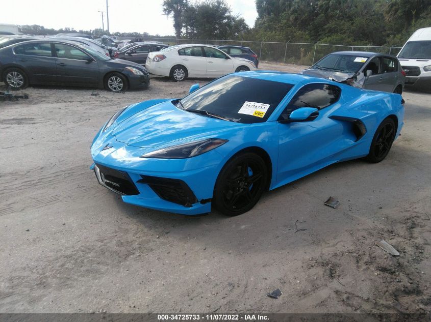2021 CHEVROLET CORVETTE 3LT VIN: 1G1YC2D40M5118845
