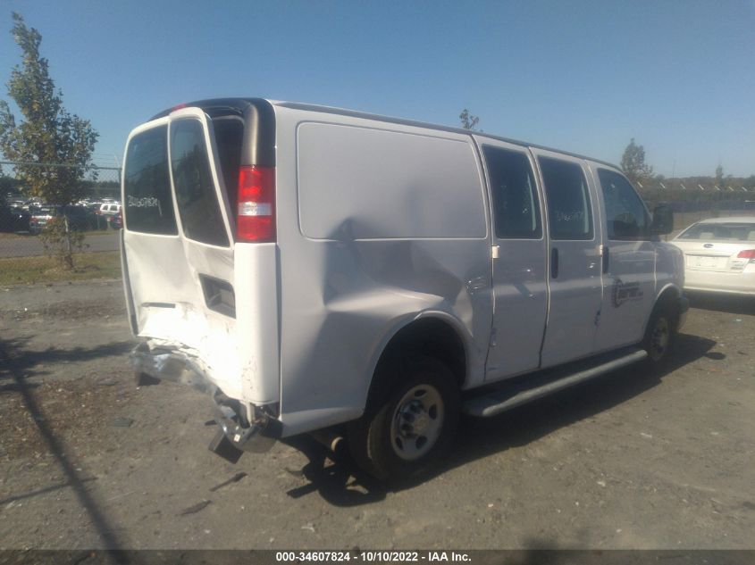 2020 CHEVROLET EXPRESS CARGO VAN VIN: 1GCWGAFGXL1196351
