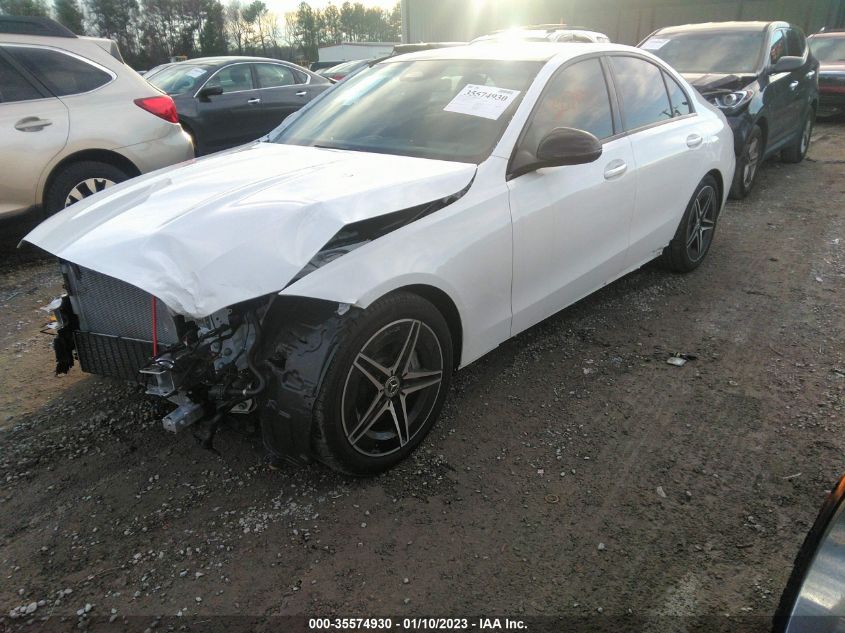 2022 MERCEDES-BENZ C-CLASS C 300 VIN: W1KAF4HB1NR048647