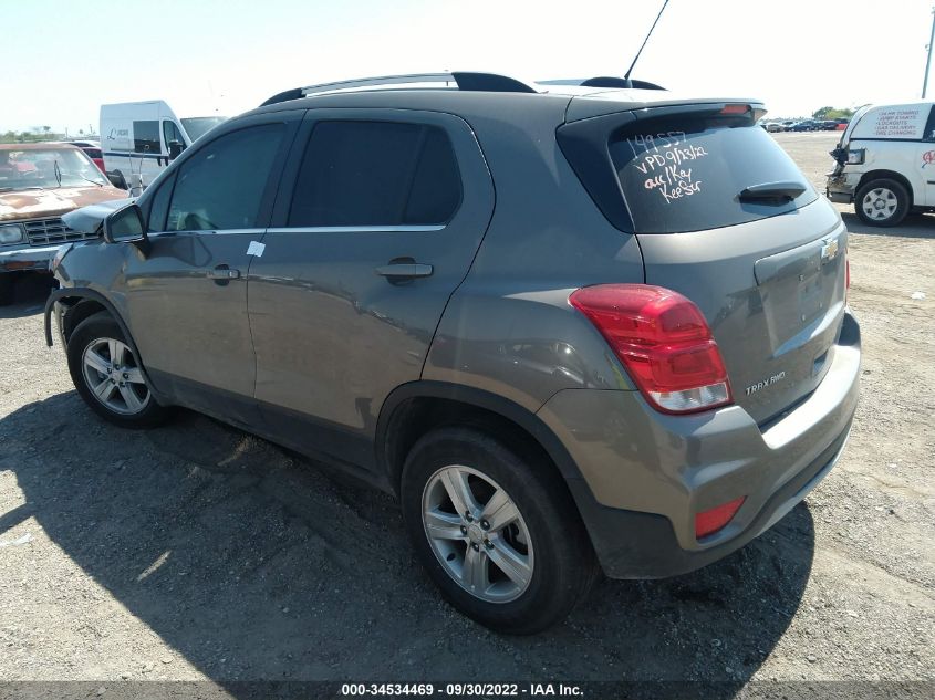2020 CHEVROLET TRAX LT VIN: KL7CJPSB8LB348684