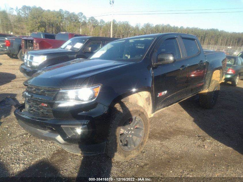 2021 CHEVROLET COLORADO 4WD Z71 VIN: 1GCGTDEN1M1223682