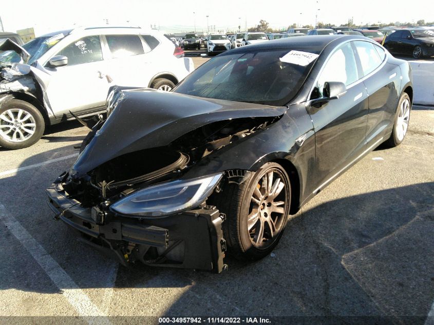 2021 TESLA MODEL S LONG RANGE VIN: 5YJSA1E29MF419185