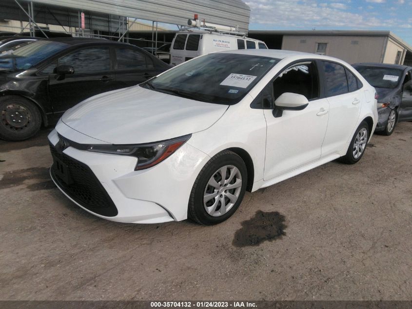 2022 TOYOTA COROLLA LE VIN: JTDEPMAE8N3025267