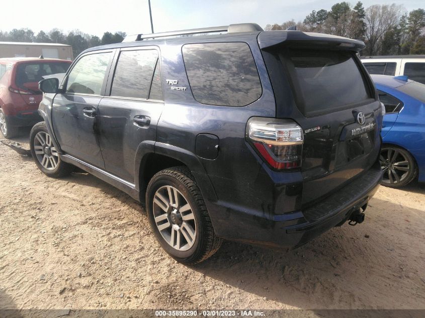 2022 TOYOTA 4RUNNER TRD SPORT VIN: JTEAU5JR3N5257405