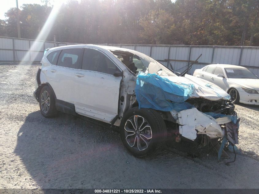 2022 HONDA CR-V HYBRID EX-L VIN: 5J6RT6H87NL004459