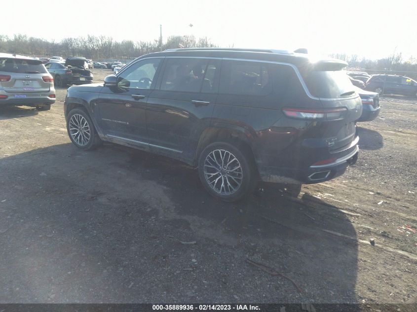 2022 JEEP GRAND CHEROKEE L SUMMIT RESERVE VIN: 1C4RJKET7N8522376