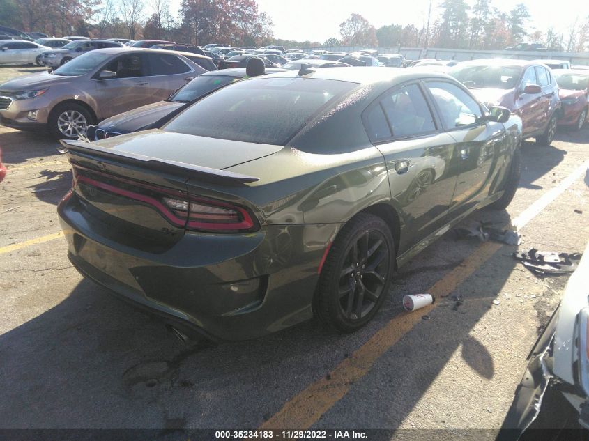 2021 DODGE CHARGER R/T VIN: 2C3CDXCT3MH628835