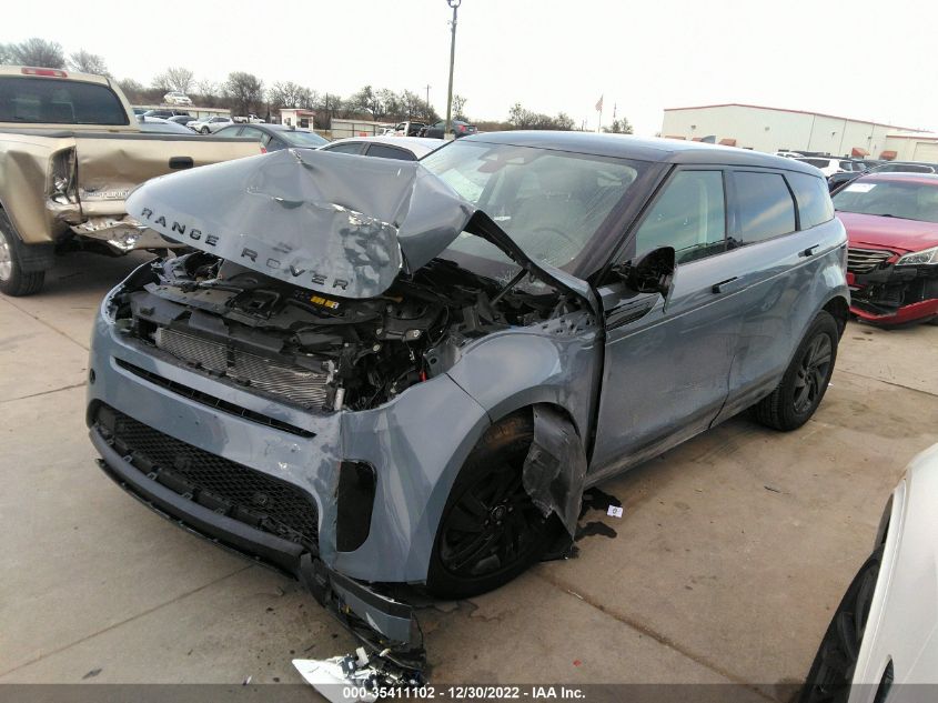 2022 LAND ROVER RANGE ROVER EVOQUE S VIN: SALZJ2FX7NH166005