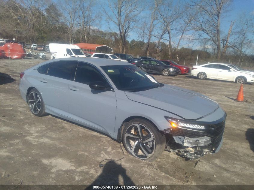 2022 HONDA ACCORD SEDAN SPORT VIN: 1HGCV1F32NA031839