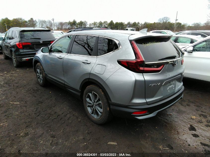 2022 HONDA CR-V EX-L VIN: 5J6RW2H80NA013435