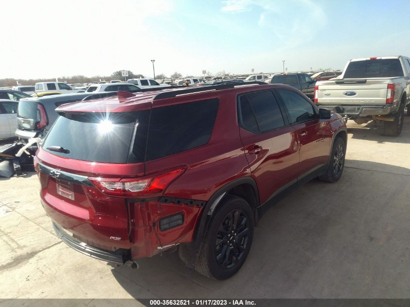 2021 CHEVROLET TRAVERSE RS VIN: 1GNERJKW2MJ119677
