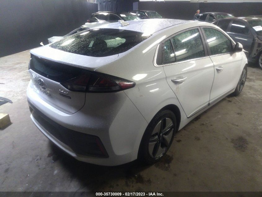 2022 HYUNDAI IONIQ HYBRID LIMITED VIN: KMHC05LC3NU278337