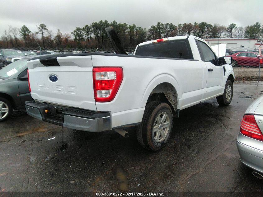 2022 FORD F-150 XL/XLT VIN: 1FTMF1CB2NKE40252