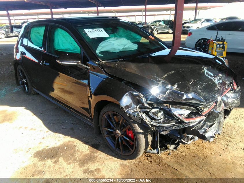 2021 VOLKSWAGEN GOLF GTI S/SE/AUTOBAHN VIN: 3VW5T7AU7MM010712