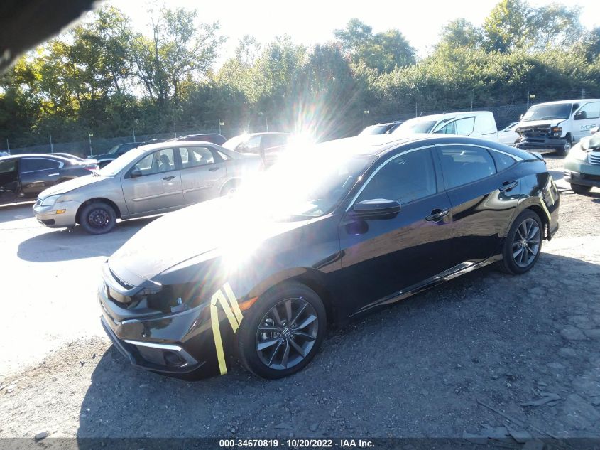 2021 HONDA CIVIC SEDAN EX VIN: 19XFC1F39ME004604