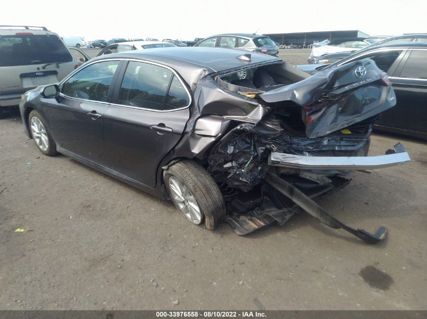 2022 TOYOTA CAMRY LE VIN: 4T1C11AKXNU714830