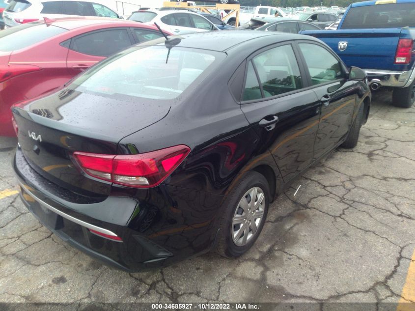2022 KIA RIO S VIN: 3KPA24AD7NE440075