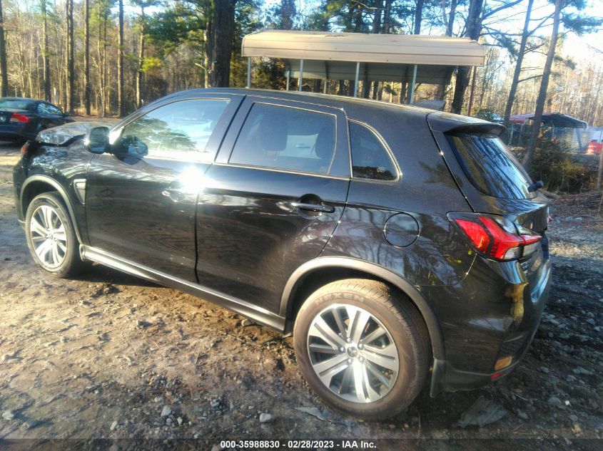 2022 MITSUBISHI OUTLANDER SPORT ES/LE/S/BE VIN: JA4APUAU8NU019026