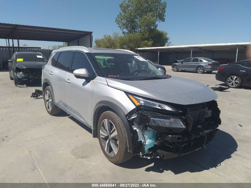 2022 NISSAN ROGUE SL VIN: 5N1BT3CA7NC719544