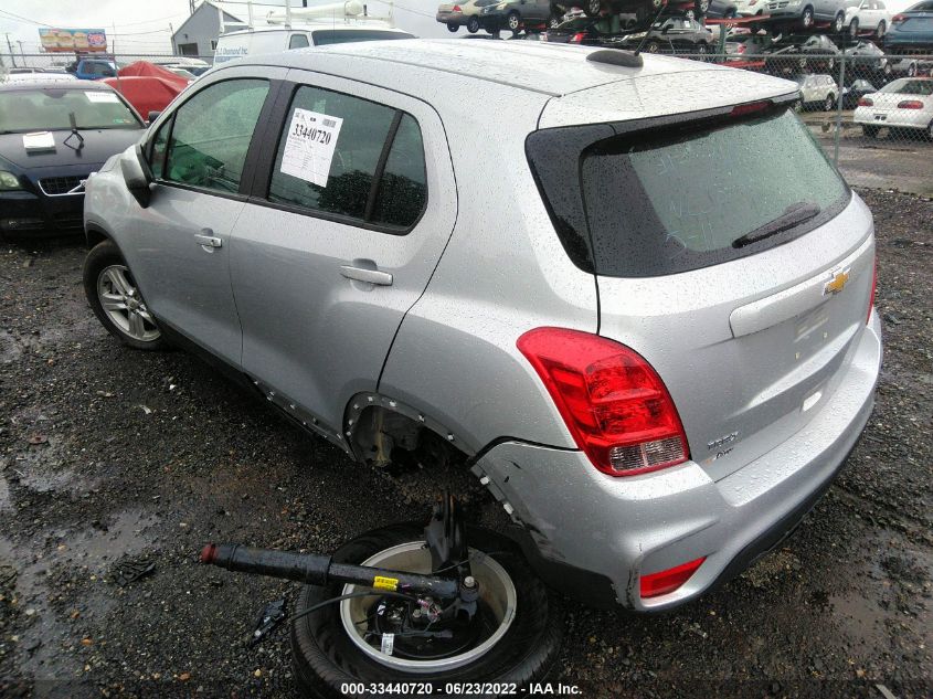 2020 CHEVROLET TRAX LS VIN: 3GNCJKSB6LL119108