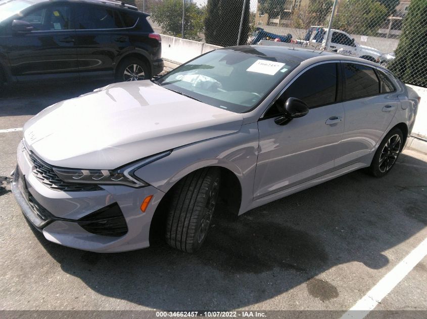 2022 KIA K5 GT-LINE VIN: 5XXG64J24NG124511