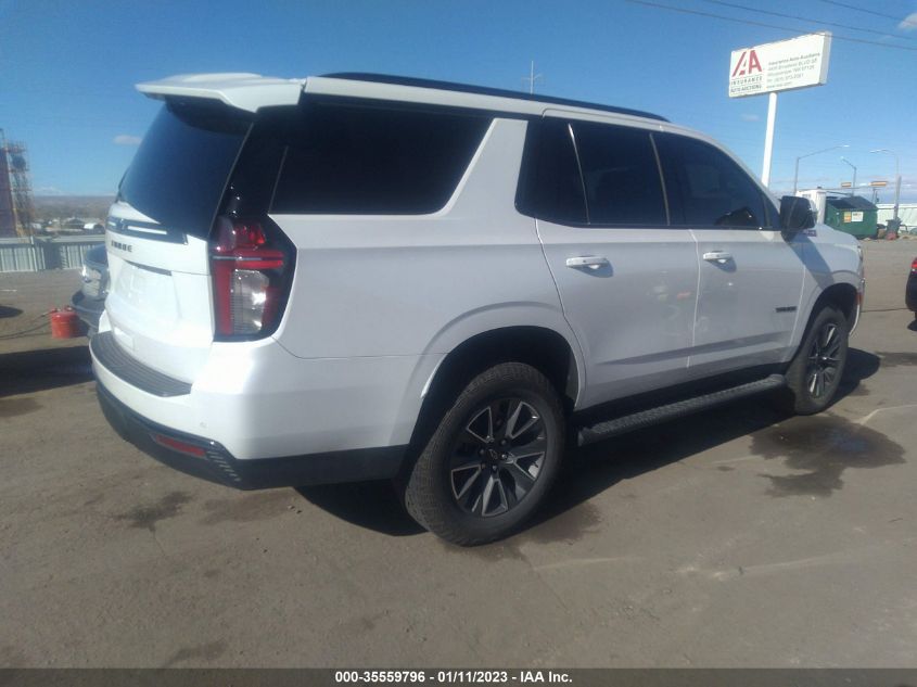 2022 CHEVROLET TAHOE Z71 VIN: 1GNSKPKD9NR302120