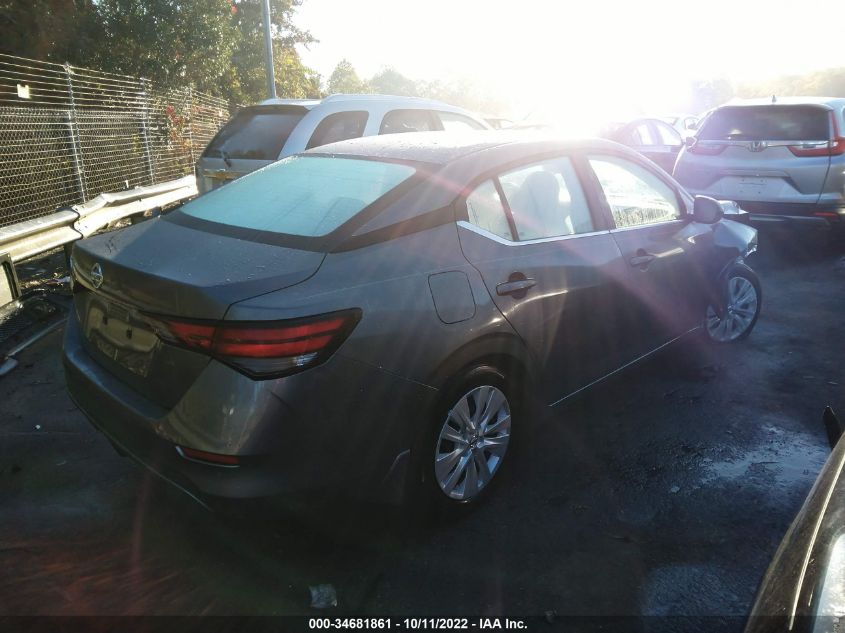 2021 NISSAN SENTRA S VIN: 3N1AB8BV3MY268335