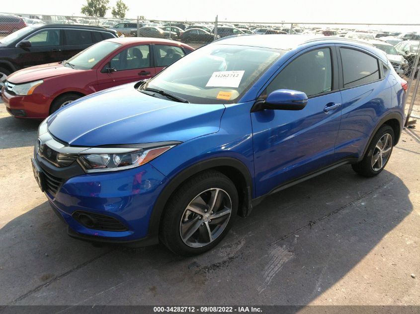 2021 HONDA HR-V EX VIN: 3CZRU6H54MM735950