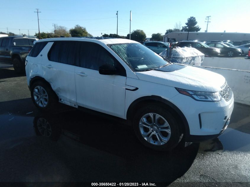 2022 LAND ROVER DISCOVERY SPORT S VIN: SALCJ2FX1NH908730