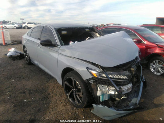 2021 HONDA ACCORD SEDAN SPORT VIN: 1HGCV1F37MA053320