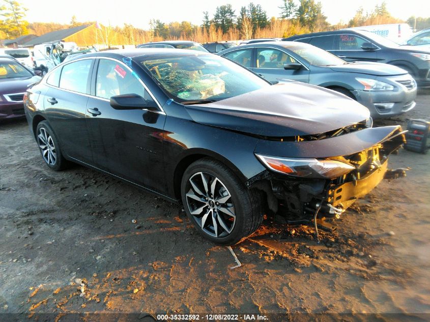 2021 CHEVROLET MALIBU RS VIN: 1G1ZG5ST6MF053983