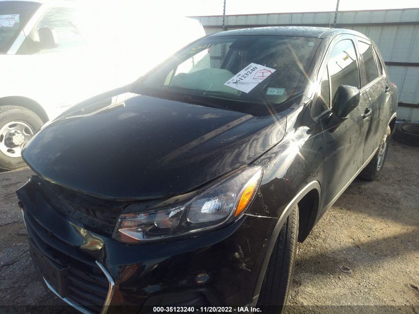 2021 CHEVROLET TRAX LS VIN: KL7CJKSB2MB308539