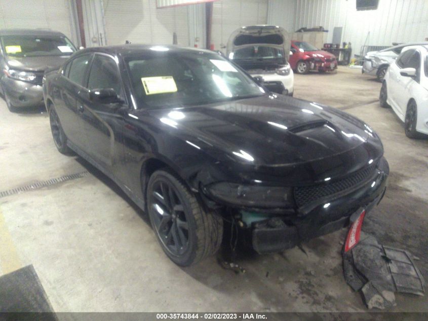 2022 DODGE CHARGER R/T VIN: 2C3CDXCTXNH221001