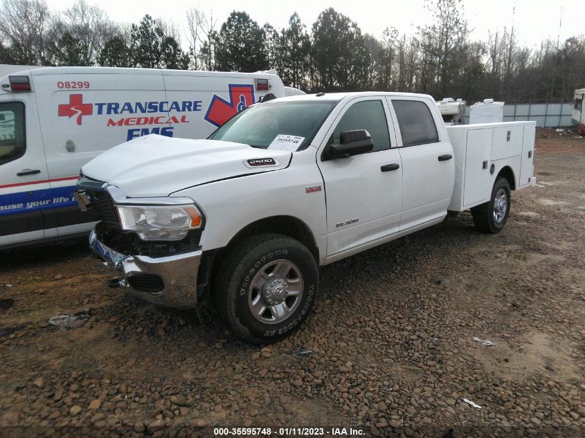 2022 RAM 2500 TRADESMAN VIN: 3C7WR4HJ9NG270676