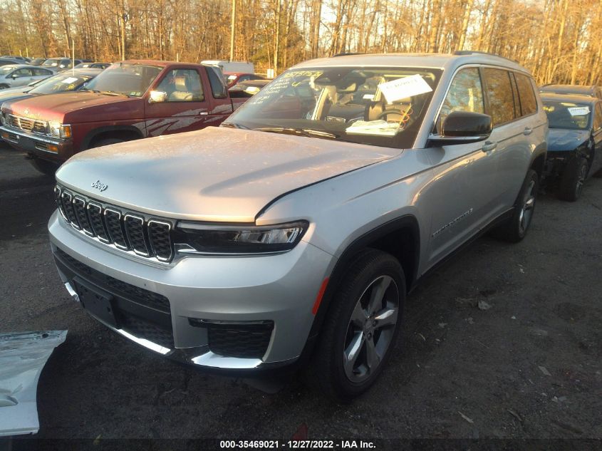 2021 JEEP GRAND CHEROKEE L LIMITED VIN: 1C4RJKBGXM8173378