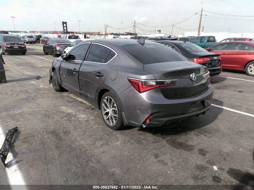 2021 ACURA ILX PACKAGE VIN: 19UDE2F76MA007362