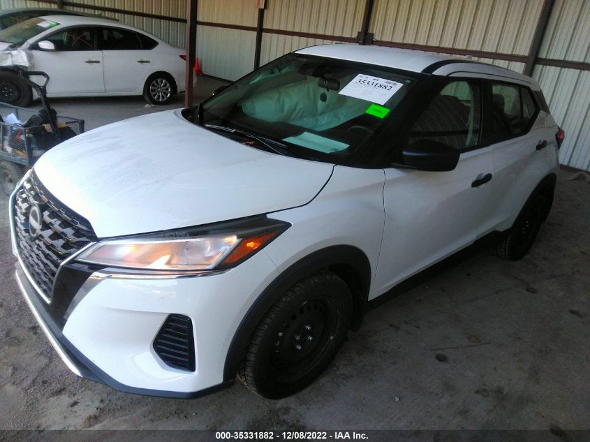 2022 NISSAN KICKS S VIN: 3N1CP5BV1NL511664