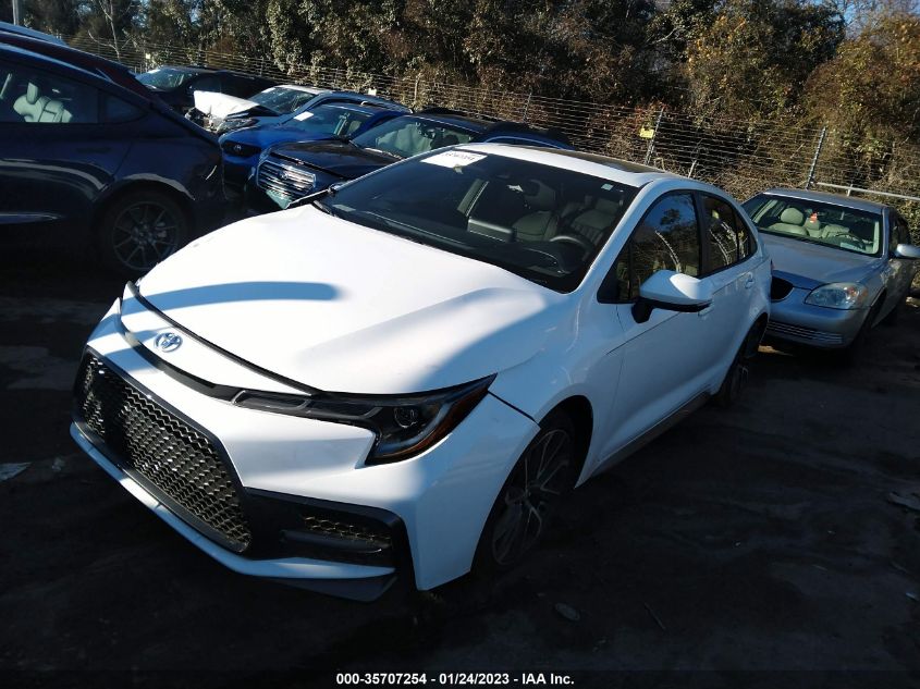 2022 TOYOTA COROLLA XSE/APEX XSE VIN: JTDT4MCE8N3502471
