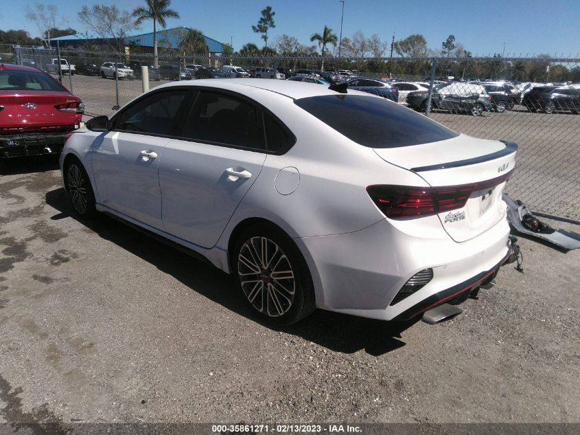 2022 KIA FORTE GT VIN: 3KPF44AC1NE480269