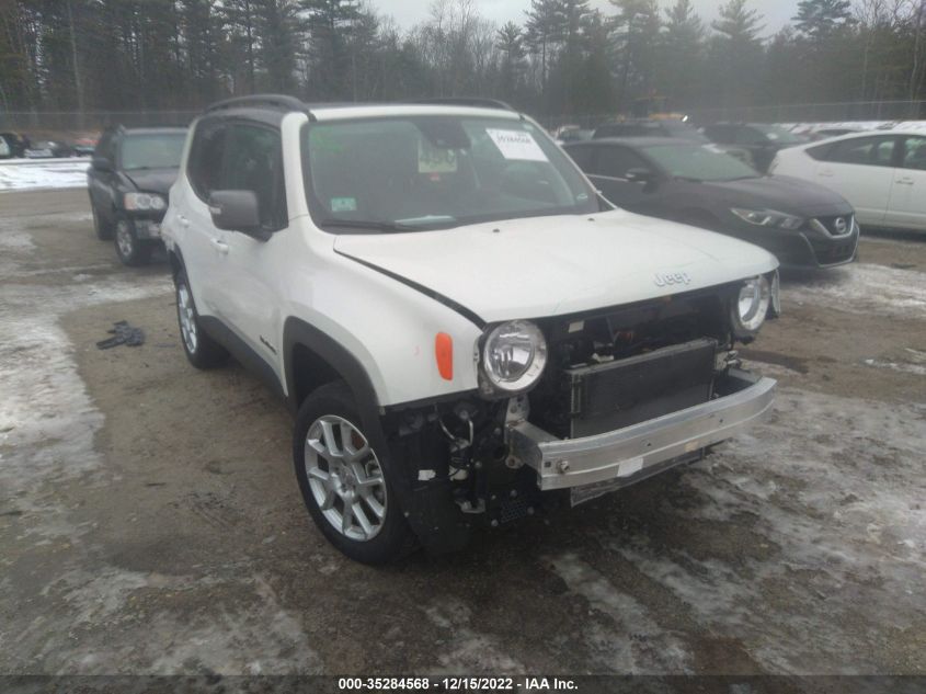 2021 JEEP RENEGADE LIMITED VIN: ZACNJDD18MPN32722