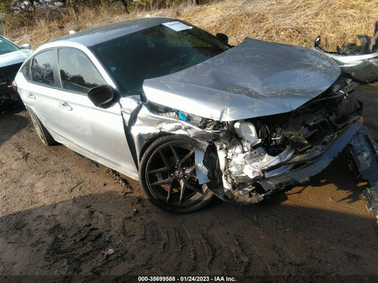 2022 HONDA CIVIC HATCHBACK SPORT VIN: 19XFL2H86NE010425