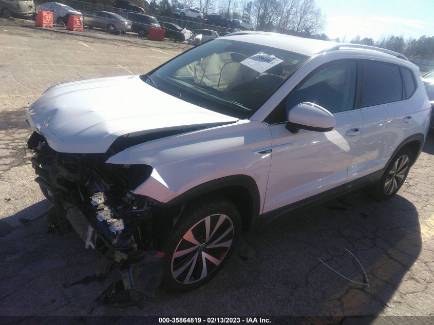 2022 VOLKSWAGEN TAOS SE VIN: 3VVRX7B27NM015904
