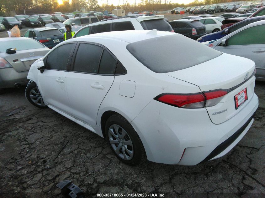 2022 TOYOTA COROLLA LE VIN: 5YFEPMAE7NP390465