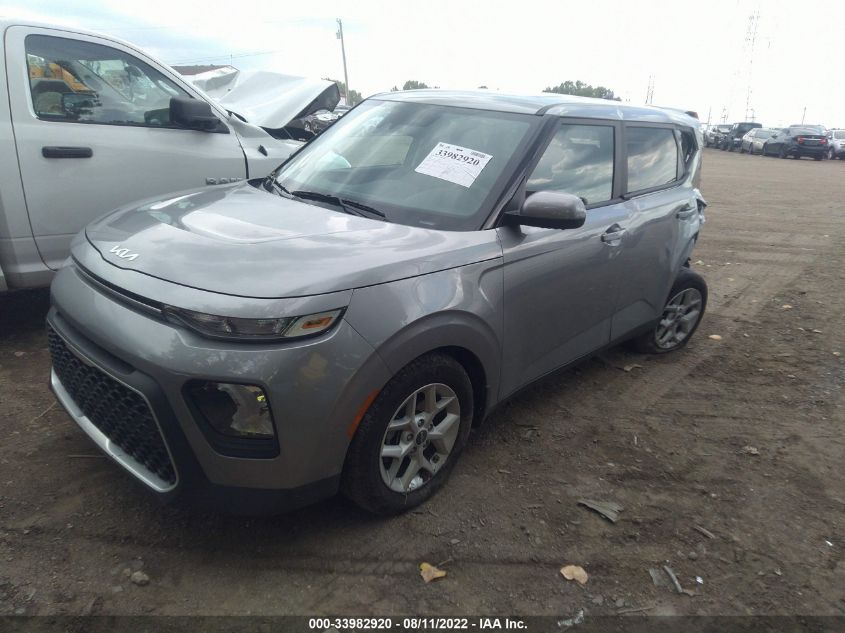 2022 KIA SOUL LX VIN: KNDJ23AU6N7807381