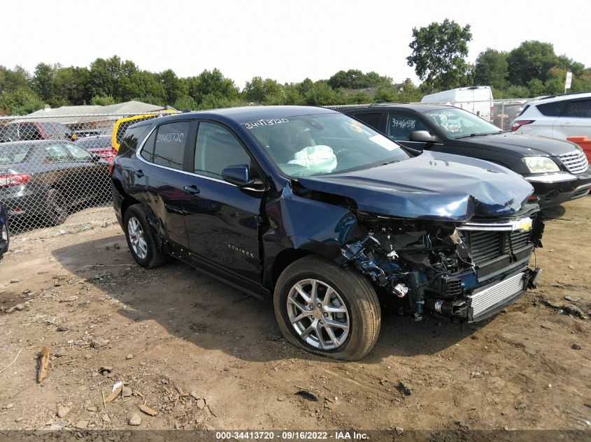 2022 CHEVROLET EQUINOX LT VIN: 3GNAXKEV2NL276391