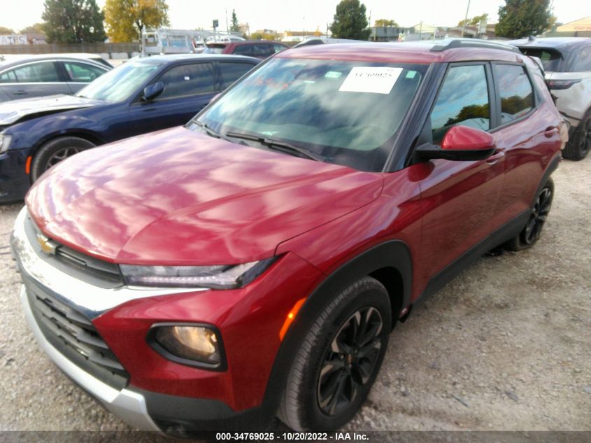 2021 CHEVROLET TRAILBLAZER LT VIN: KL79MPSL9MB002848