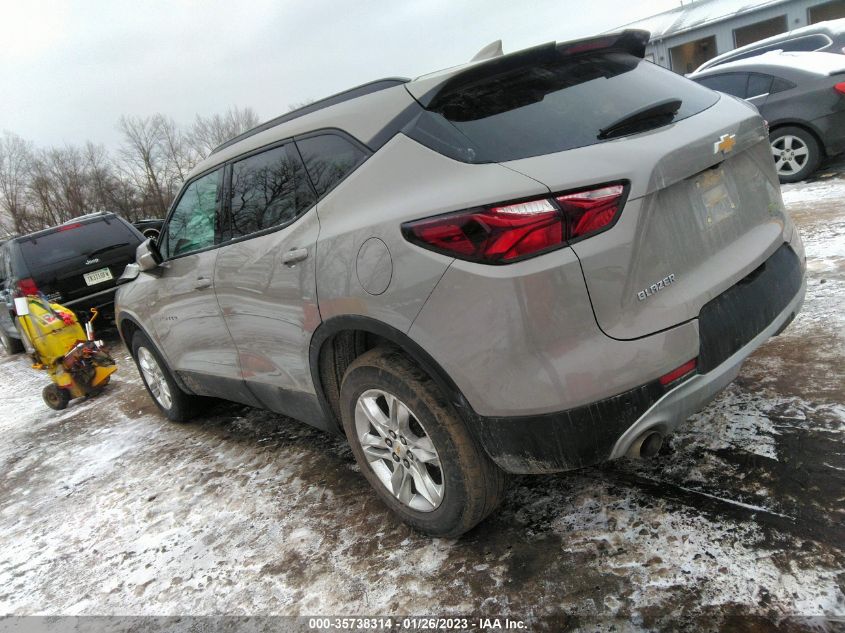 2021 CHEVROLET BLAZER LT VIN: 3GNKBBRA8MS551552