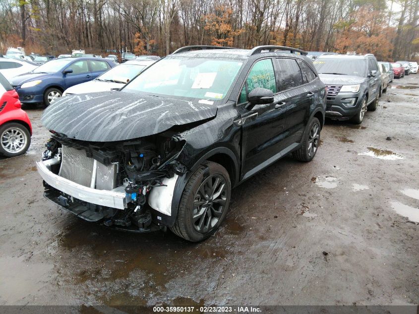 2022 KIA SORENTO X-LINE EX VIN: 5XYRHDLFXNG125046